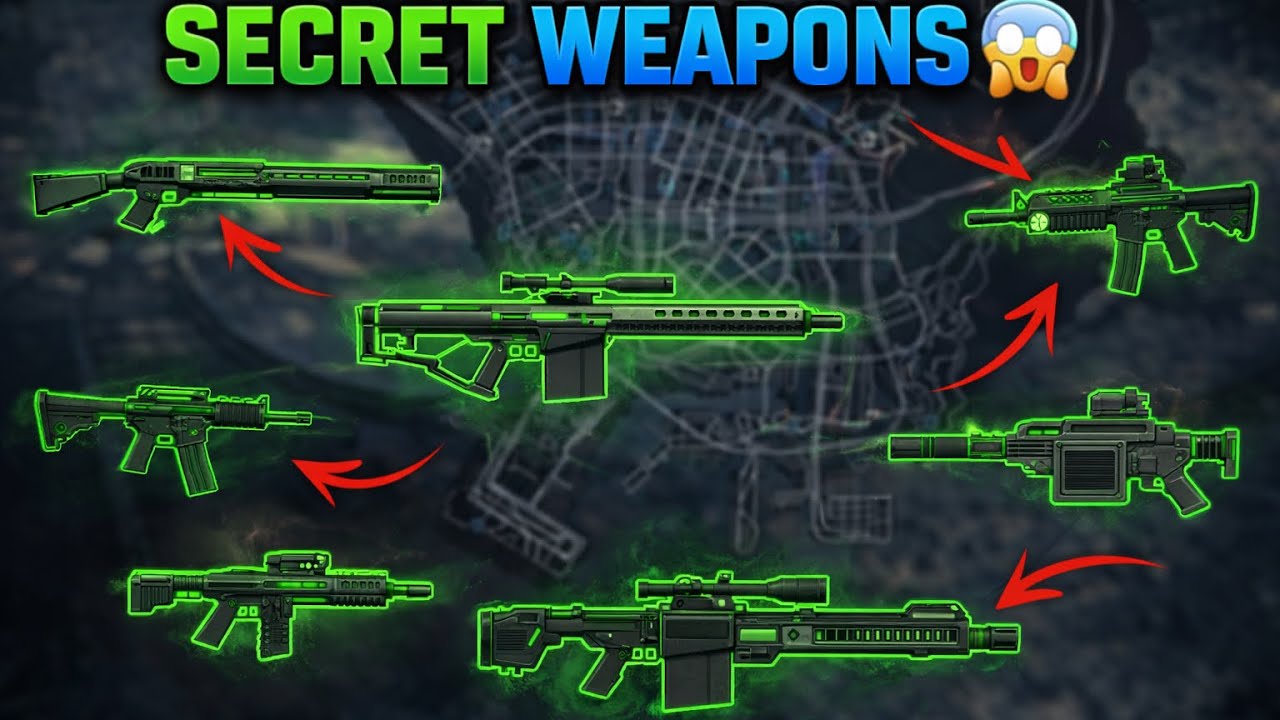 GTA 5 All Hidden & Rare Weapons 🔥 | Secret Locations (Rail Gun, Sniper & More)