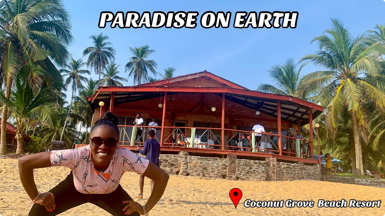 COCONUT GROVE BEACH RESORT GHANA / GHANA TRAVEL VLOG