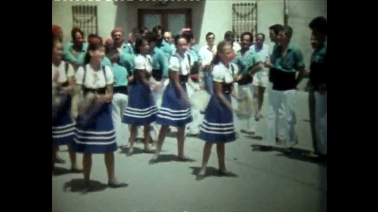 Castellers de Vilafranca - Sant Cugat Sesgarrigues 1979 - Arxiu Oriol Rossell