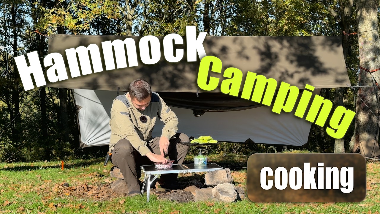 Day Trip: Hammock camp & Tarp Setup + Outdoor Cooking!