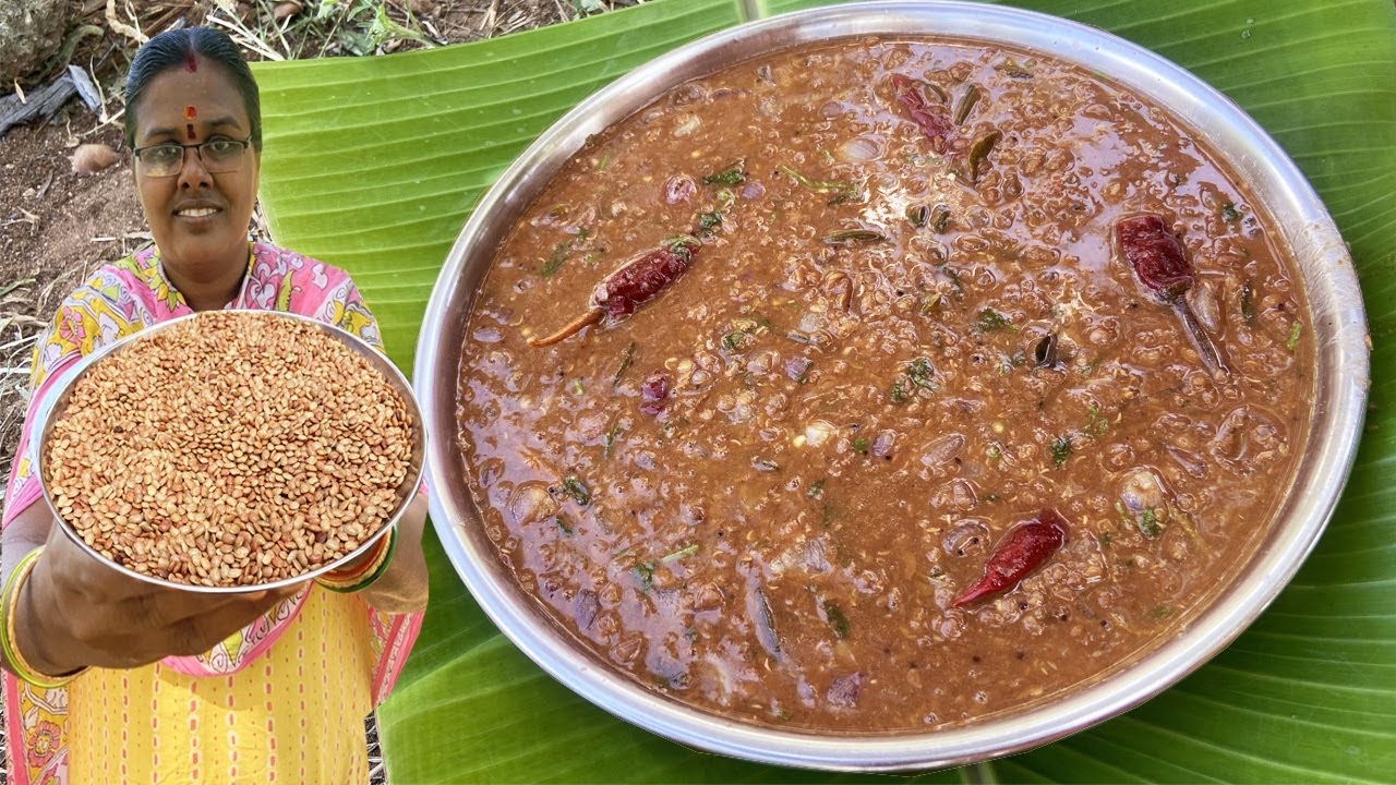 பாரம்பரிய சமையல் - கொள்ளு புளிசாறு / Horsegram Pulisaaru / இப்படி ஒரு முறை சமைத்து பாருங்கள்..