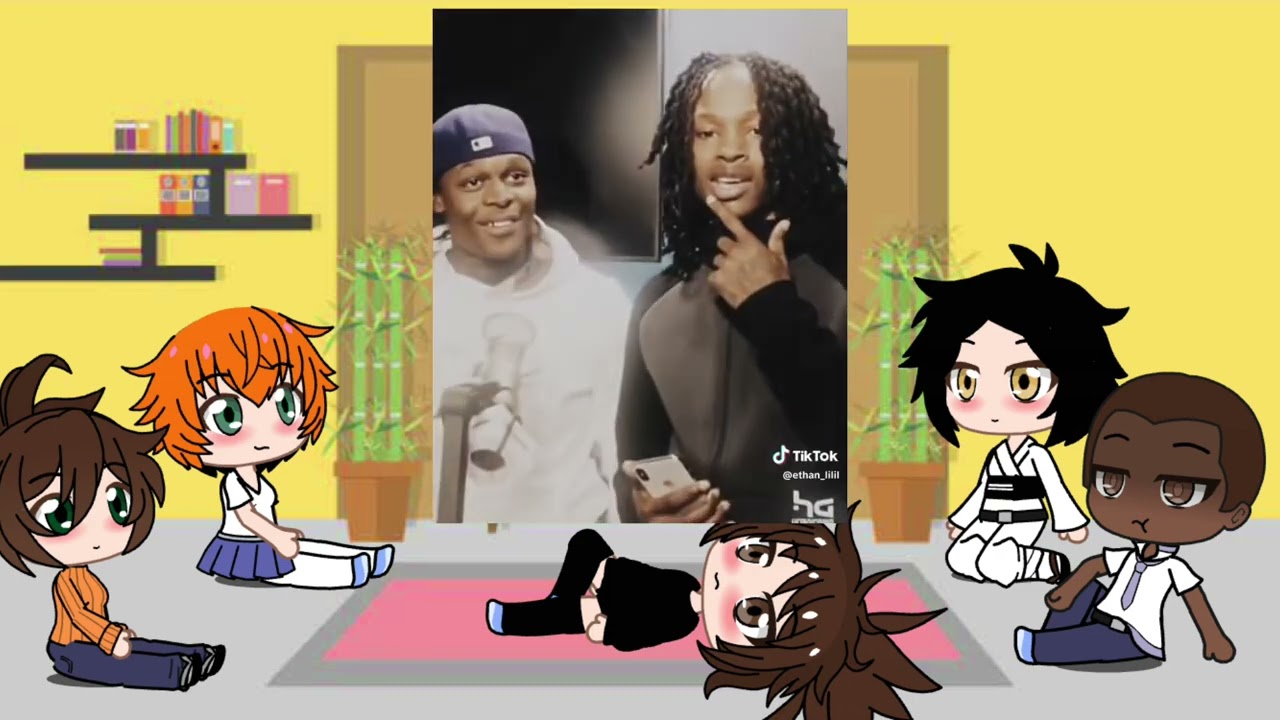 Kokujin no Tenkousei react to Hiroki as King Von(part 1/2) sry for it being short