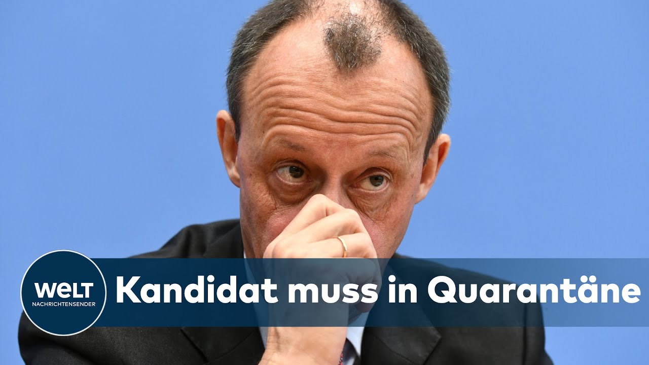 CORONA-SCHOCK: Friedrich Merz positiv auf Coronavirus getestet