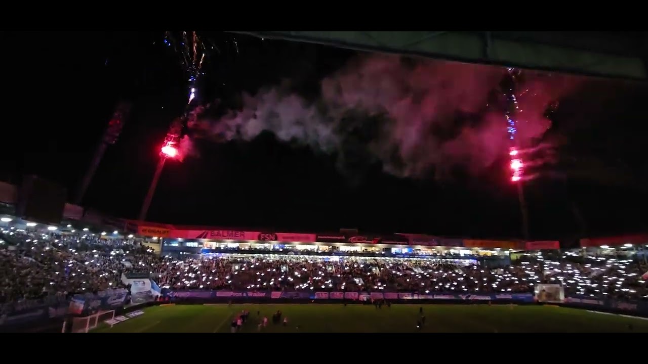 Hansa Roatock  - 1860 München 2:1 ( Verabschiedung der alten Flutlichtmasten ) 