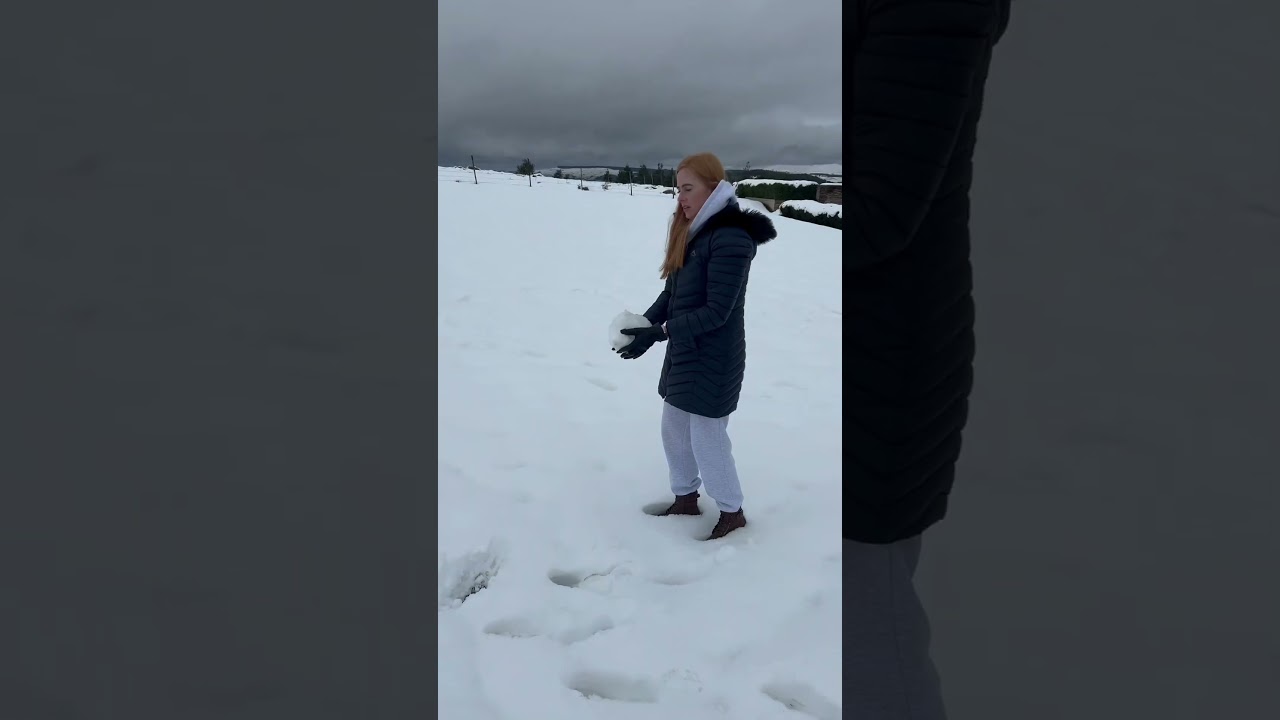 SNOW IN SOUTH AFRICA 🥶🇿🇦 #southafrica #snow #cold #funny