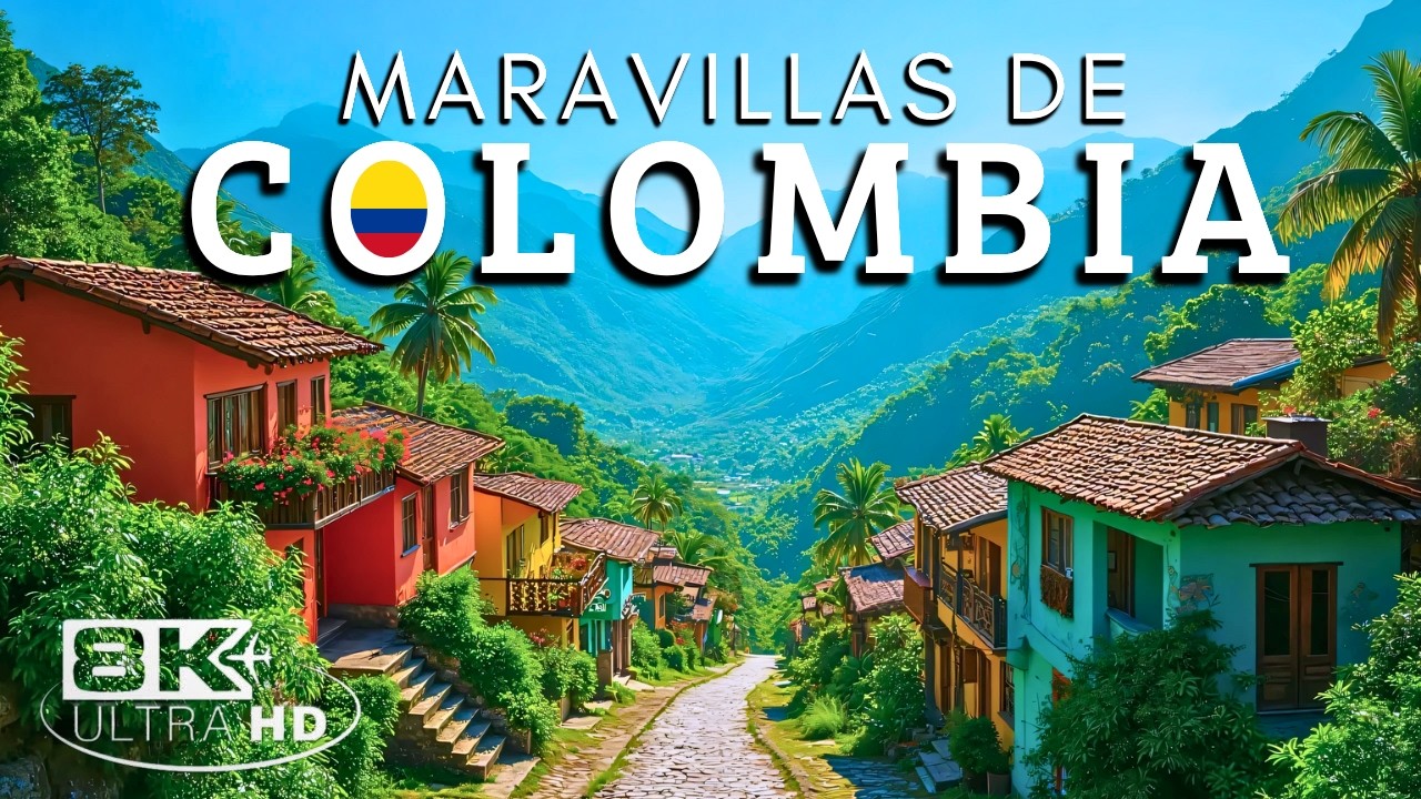 Maravillas de COLOMBIA | Los lugares más increíbles de COLOMBIA | Guía de viaje 4K