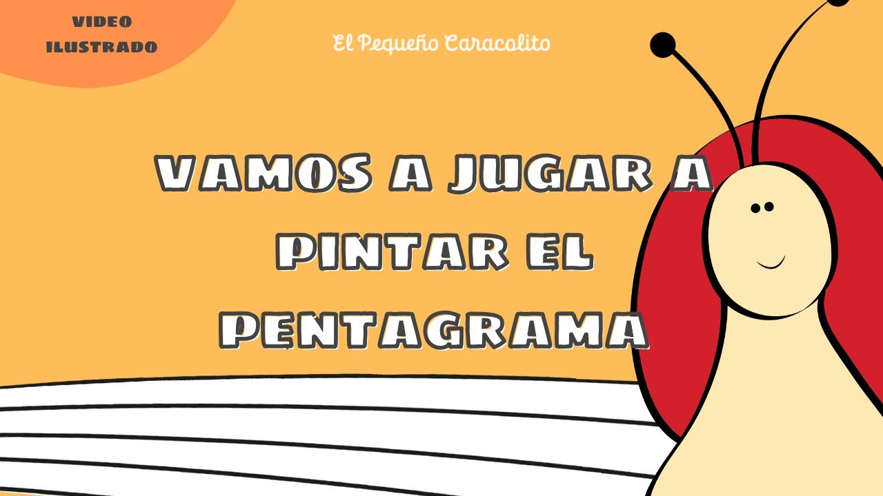 Cinco líneas│Pequeño Caracolito│El Pentagrama Musical│Canción Infantil│Música y Movimiento│ ↓