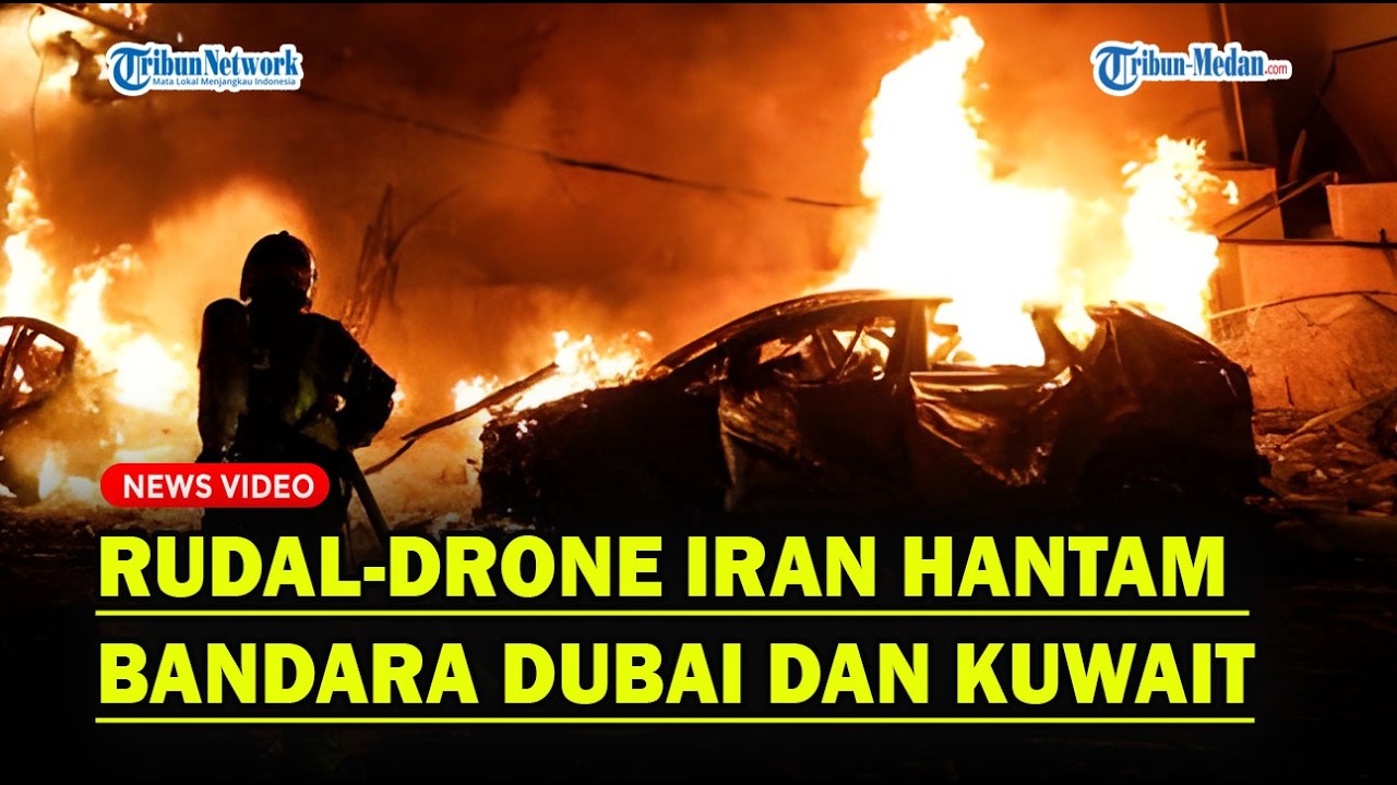 RUDAL-DRONE IRAN Hantam Bandara Dubai dan Kuwait, Sebagai Balasan ke AS❓