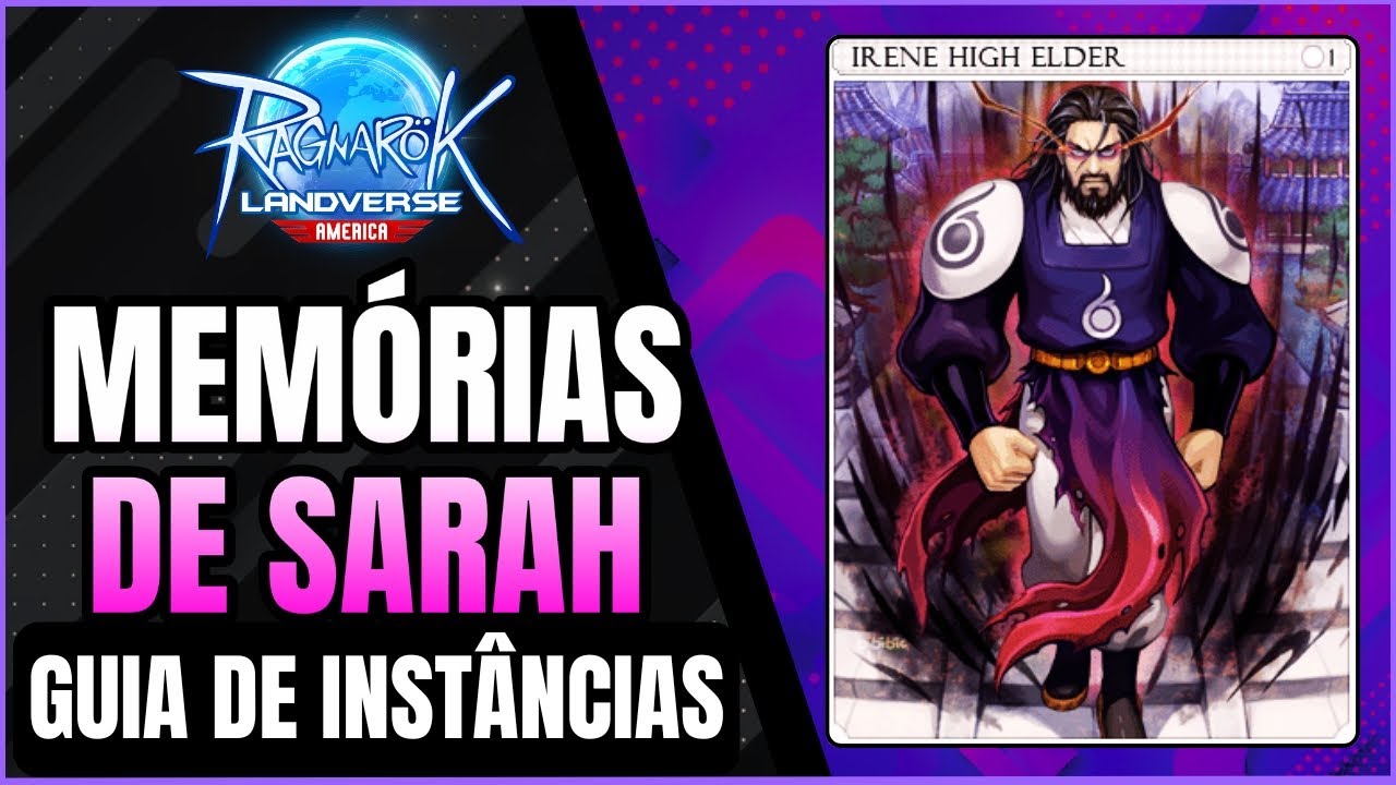 NOVA INSTÂNCIA 📜 Memórias de Sara no Ragnarok Landverse America - GANHE ZENY COM OS CONSUMIVEIS!