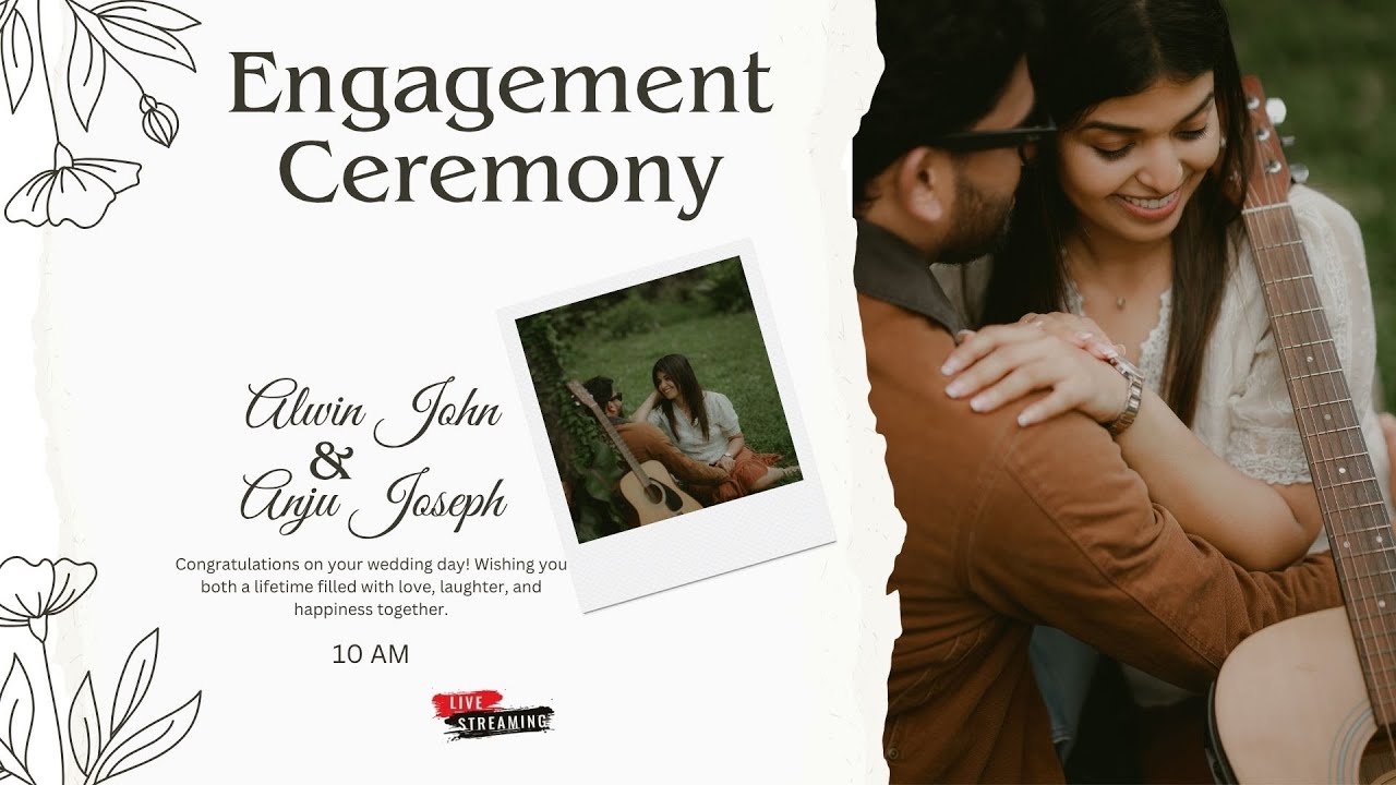 ALWIN JOHN & ANJU JOSEPH || ENGAGEMENT CEREMONY