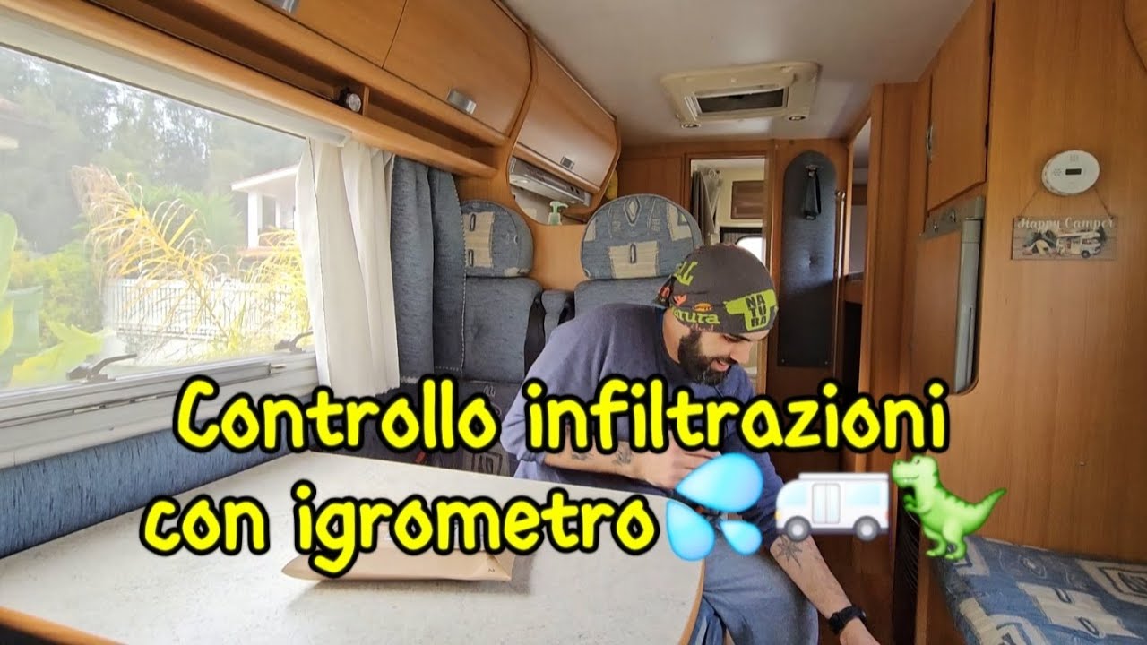 Misuratore di umidità per infiltrazioni camper💦🚐🦖