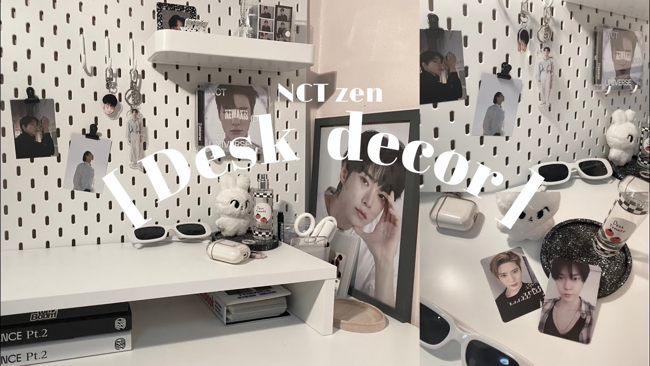 Desk decor 🎱❕ㅣจัดโต๊ะใหม่ㅣJDN_d0y