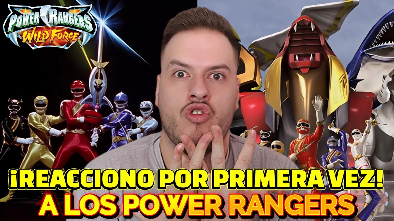 REACCIONO A POWER RANGERS FUERZA SALVAJE POR PRIMERA VEZ Y EN LATINO - CAPITULO 1