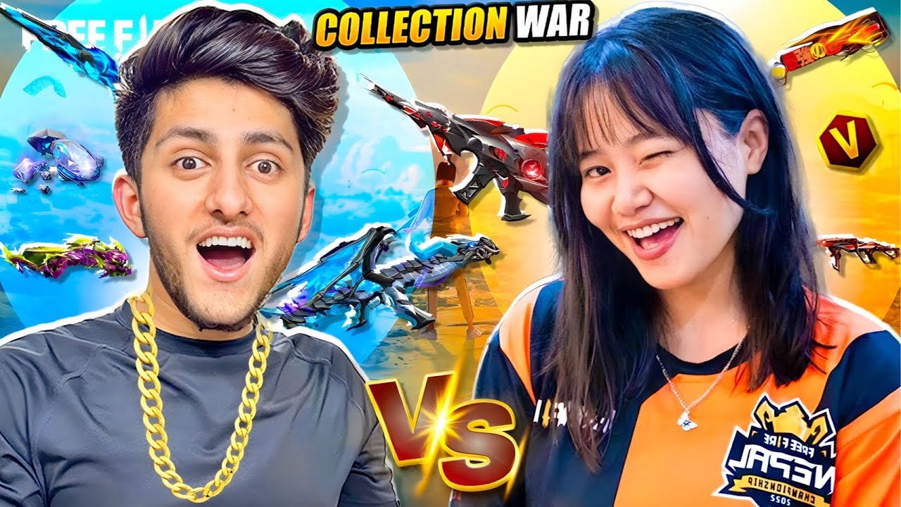 Sooneeta Vs As Gaming Gun Collection Versuse 😂 Funniest Collection Versues Ever - Free Fire