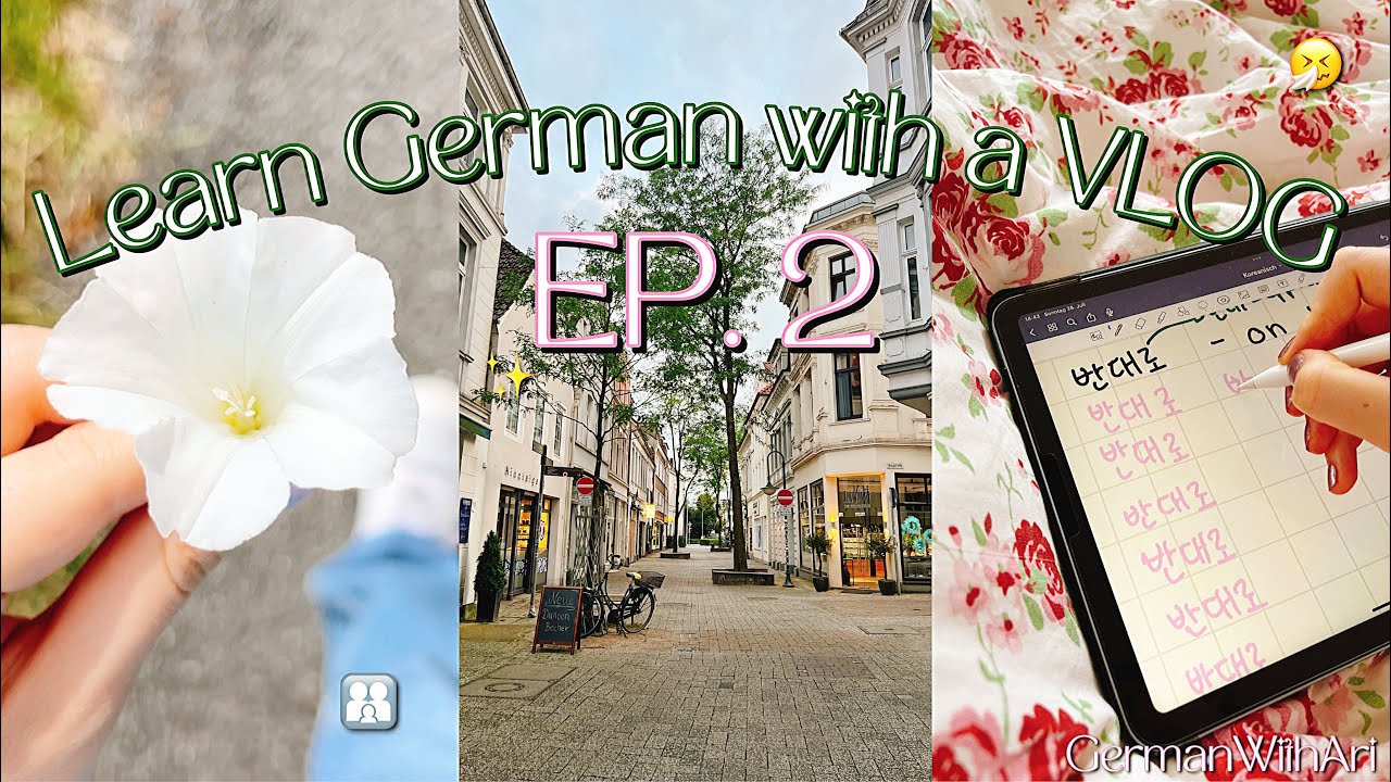 (with sub) Learn German with a VLOG! EP. 2 / Seeing my family, staying at home, watching movies 📺