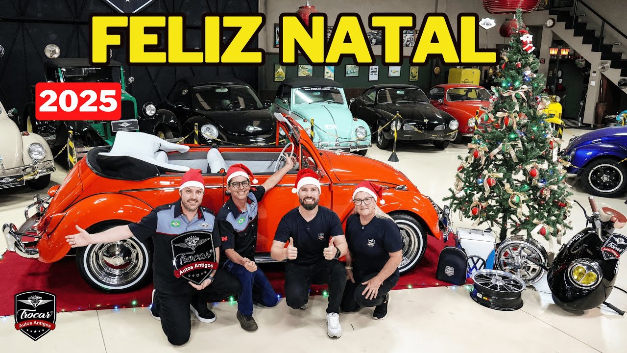 🎄 Uma mensagem especial de Natal da fam&iacute;lia TROCAR AUTOS ANTIGOS  ❤️