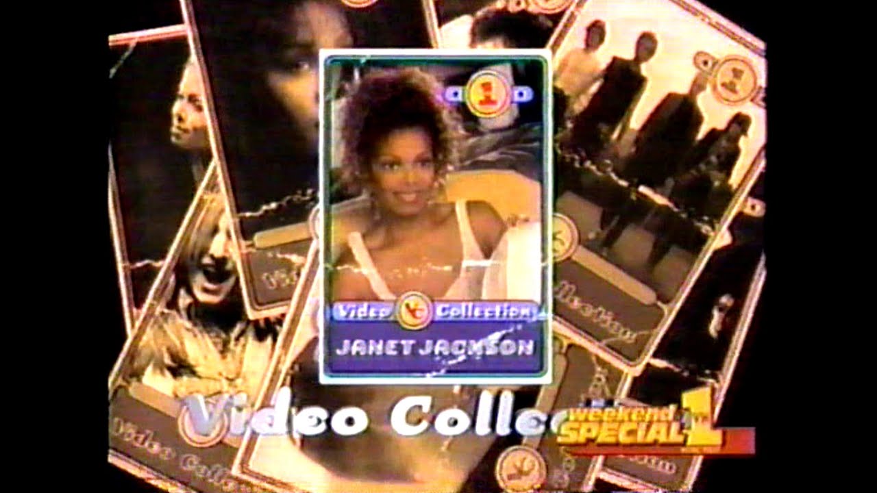 🎶 VH1 - Janet Jackson Video Collection with Host A.J. Hammer + Commercials **VHS RECORDING**