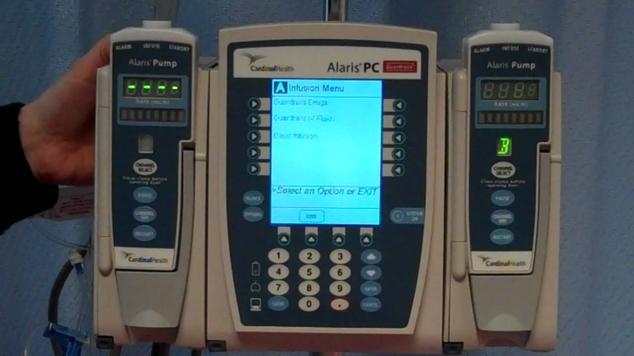 New IV pump demo