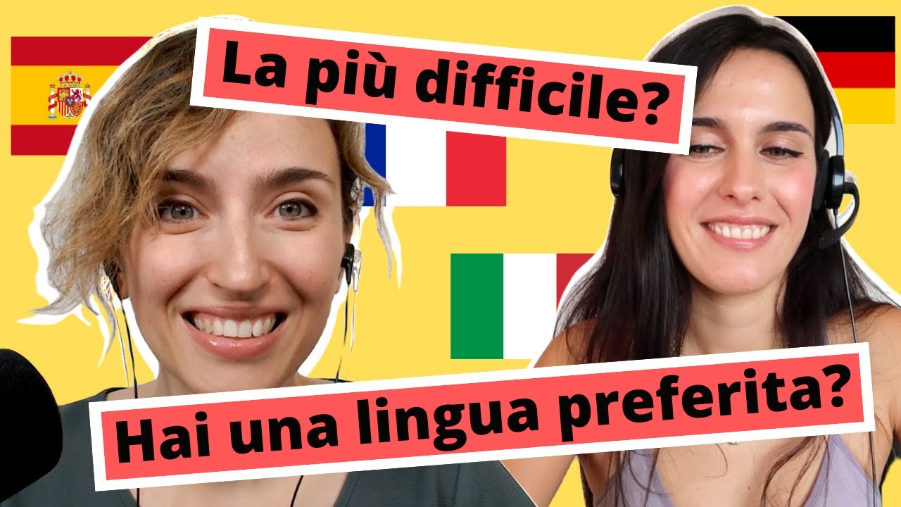 PARLARE 7 LINGUE - Poliglotta Parla Italiano con @Couch Polyglot