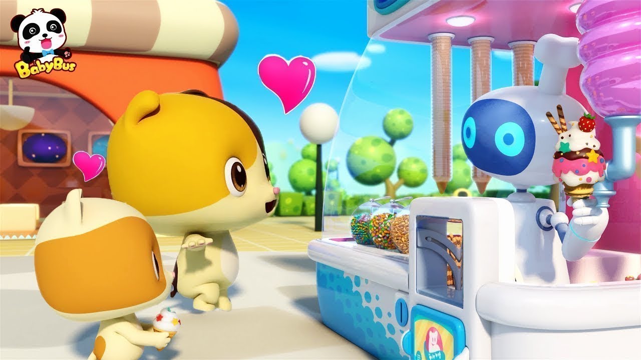 ตู้ขายไอติมแสนวิเศษ | ไอติมแสนอร่อย | เพลงเด็ก | เบบี้บัส | Kids Song | BabyBus