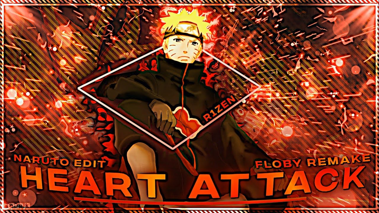 Floby Remake Edit💙 | Heart Attack「AMV/Edit」| Naruto AMV Edit🔥 | Alight Motion *Preset?*📱