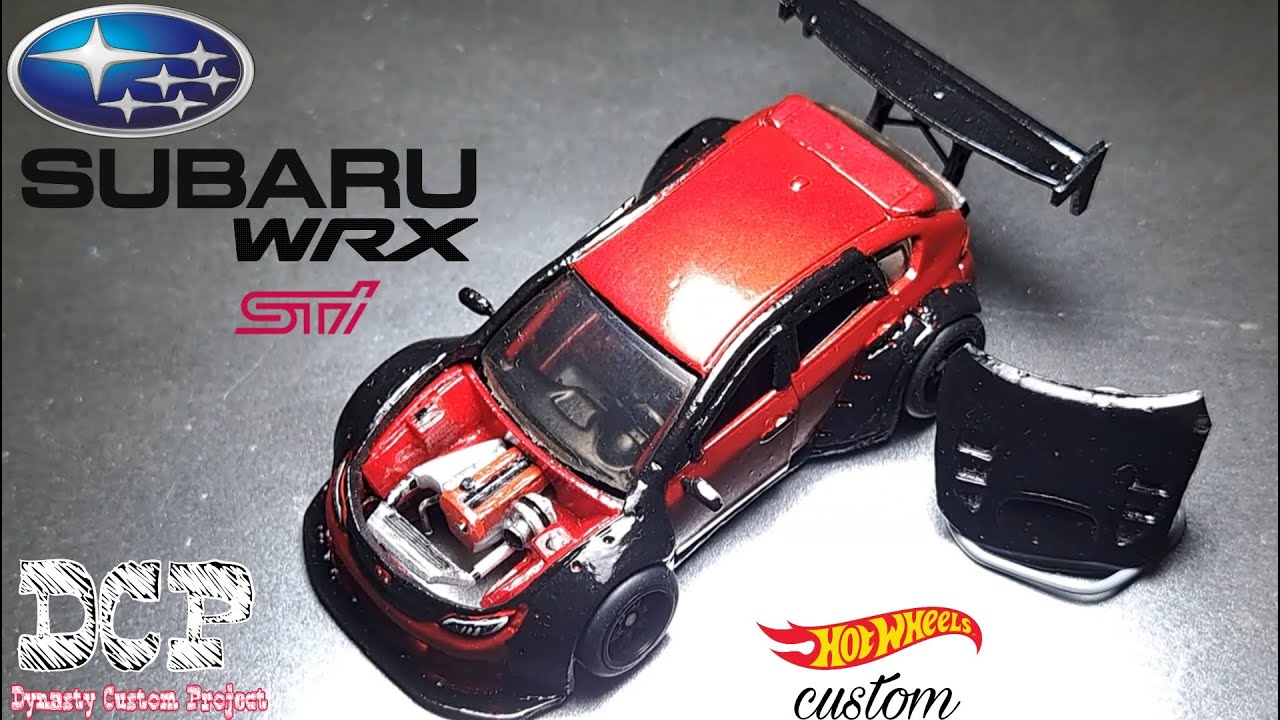 Subaru WRX STI Body Kit Hot Wheels Custom (Restauración)