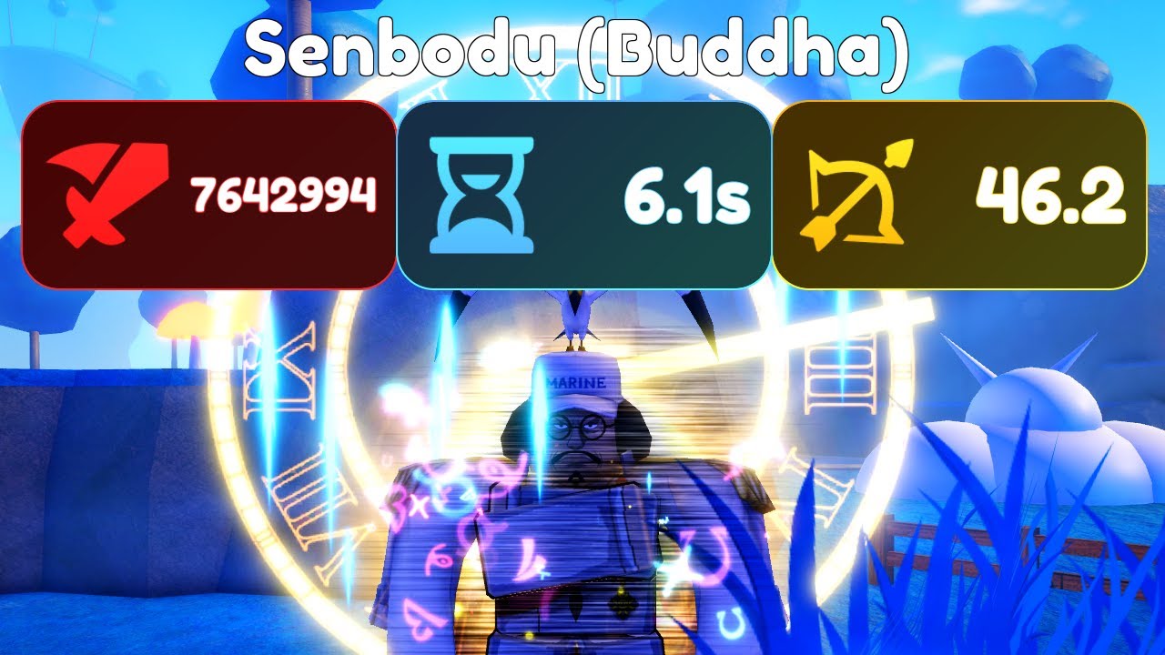 All SSS Unique Senbodu Buddha In Anime Adventures Update 15