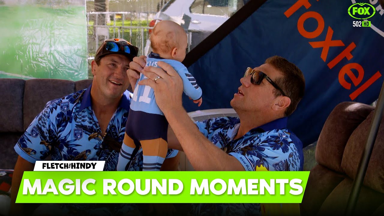 Fletch & Hindy recap the most hilarious moments from Magic Round 🤣 | Fletch & Hindy | Fox League