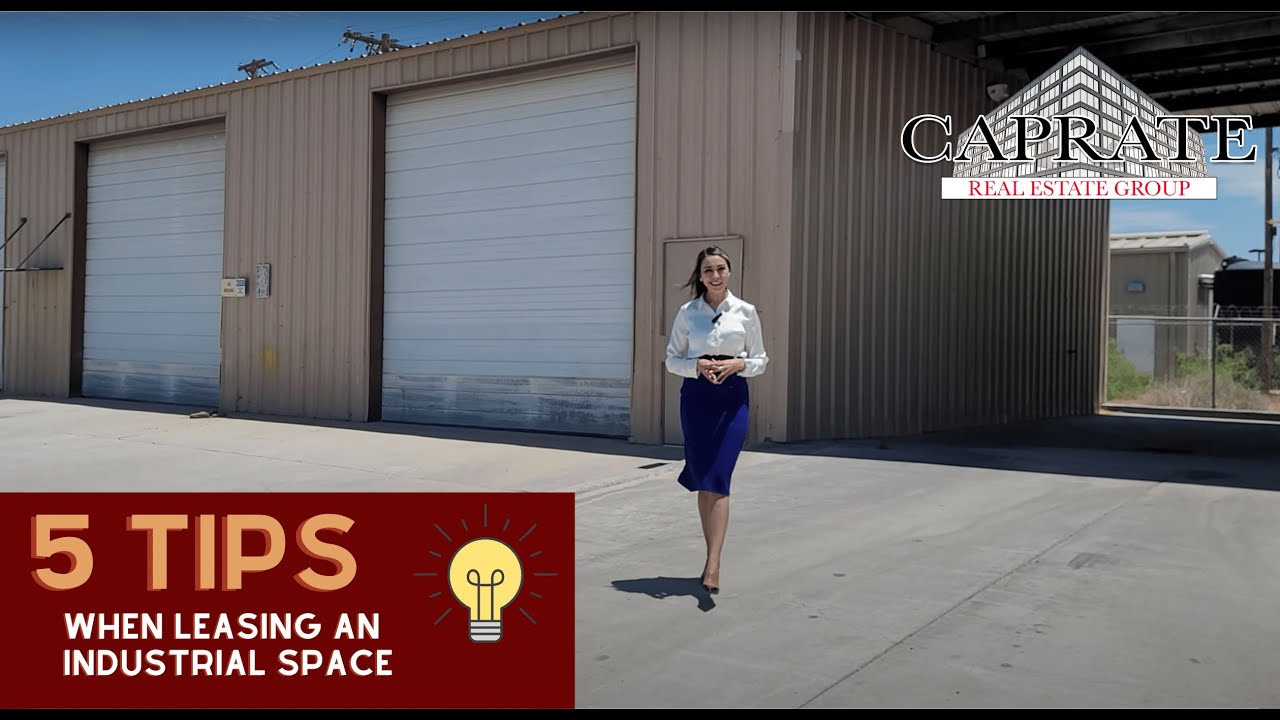 5 Tips when leasing an industrial space