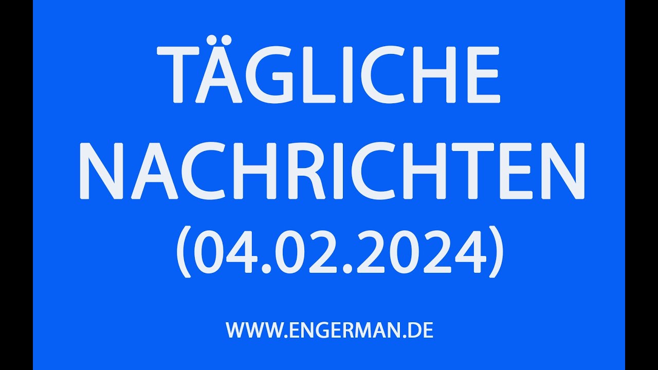 Deutsch lernen mit Nachrichten - Weitere Kundgebungen gegen Rechtsextremismus