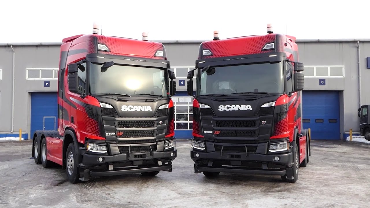 Уникальная Scania R500