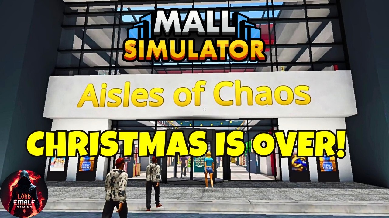MALL SIMULATOR: Christmas is FINALLY Over! (The Update We Needed)