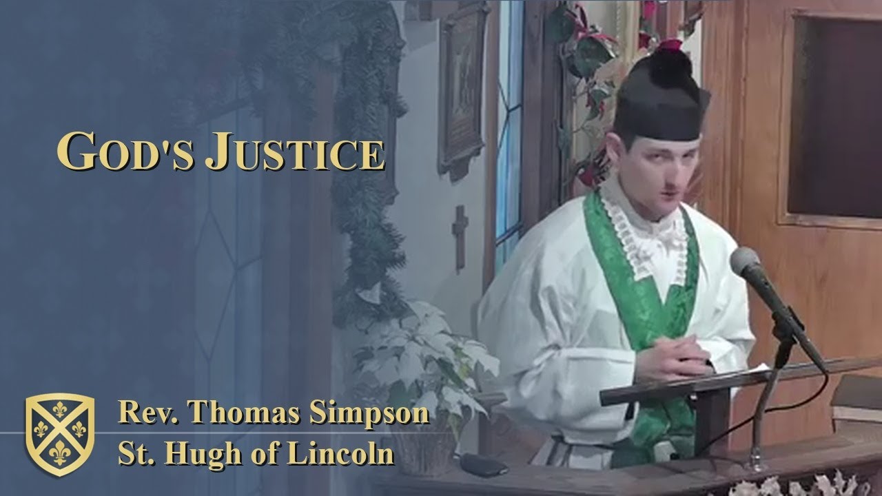 God's Justice | Rev. Thomas Simpson