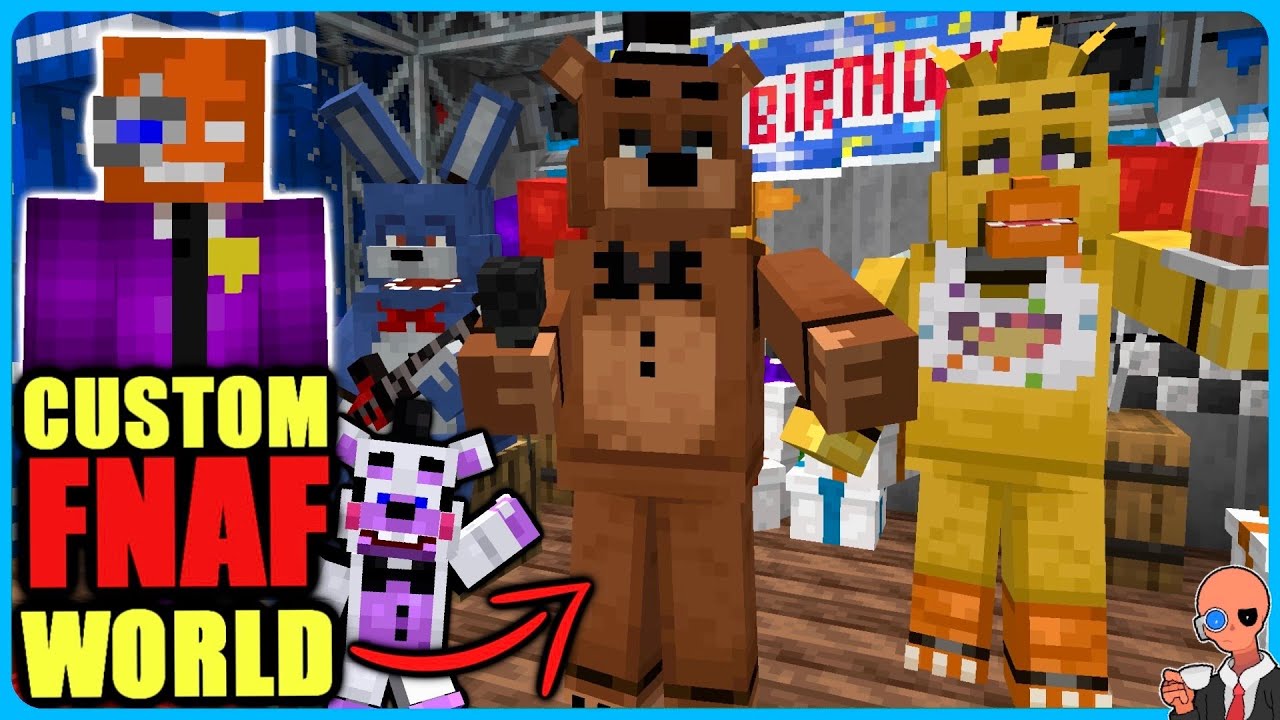 Opening my own Freddy Fazbear's Pizzaplace in Minecraft (Management Wanted)