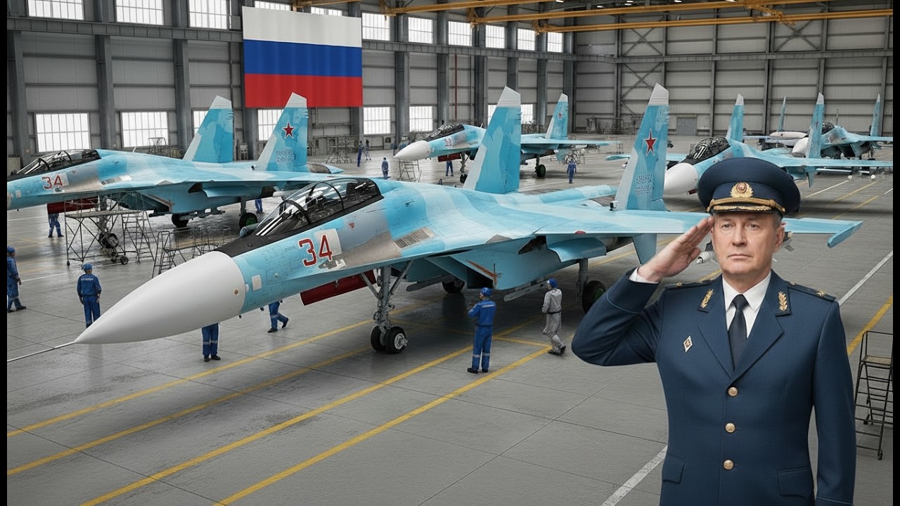 Inside Sukhoi Production Line: Building Russia&rsquo;s Su-30 Multirole Fighter (Full Process)