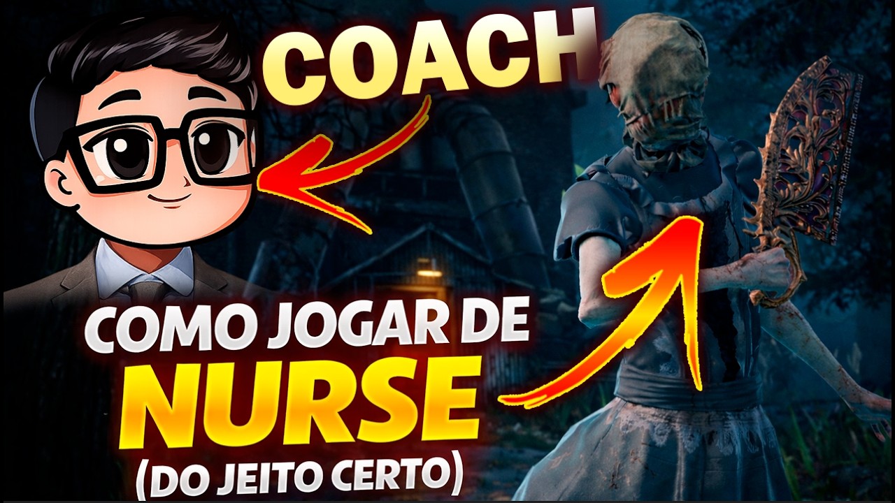 A MELHOR NURSE do BRASIL (@PhenomDBD) me ENSINOU a JOGAR de NURSE nessas SCRIMS de DEAD BY DAYLIGHT