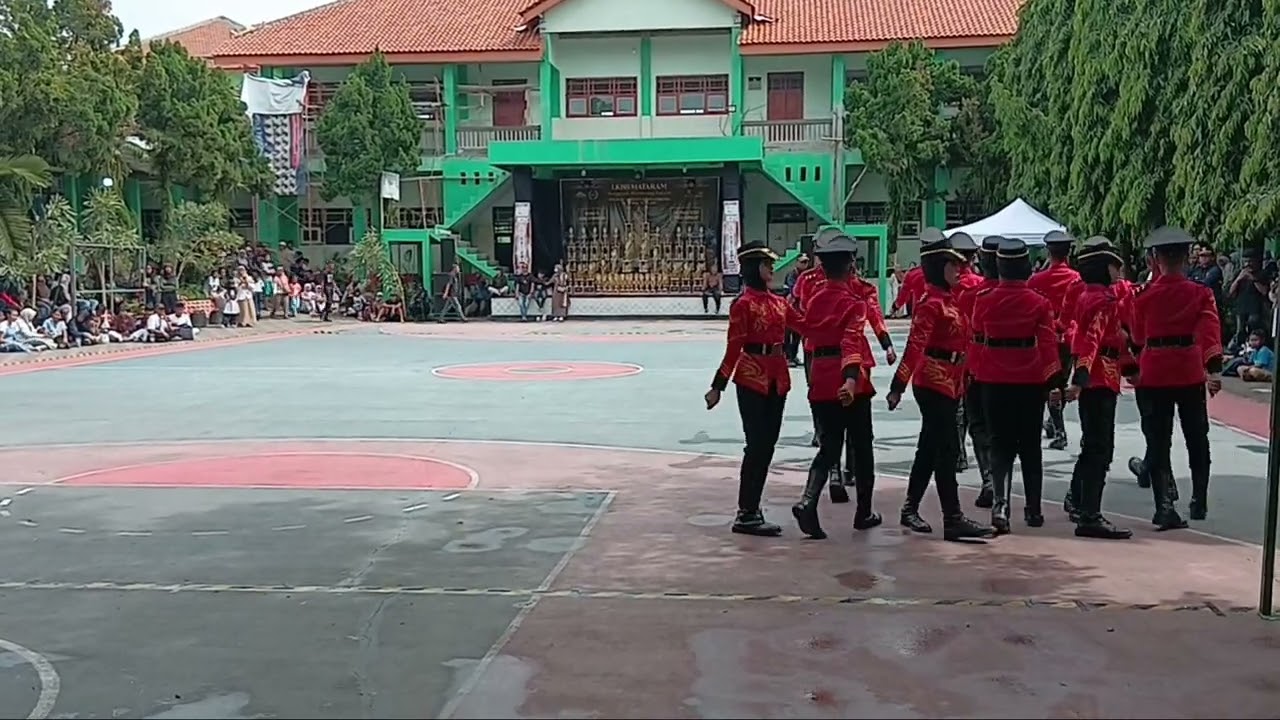 Performance Satragada SMP Muhammadiyah Sinar Fajar di Lomba LKBB Mataram 2025
