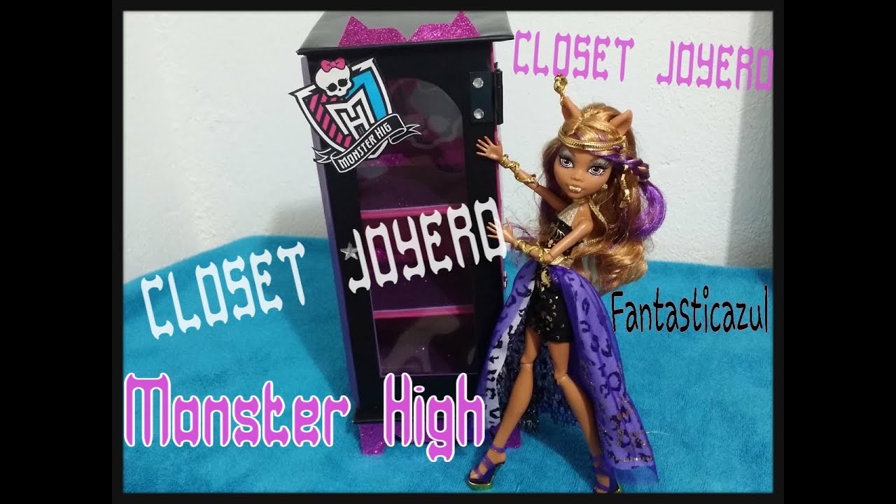 DIY MONSTER HIGH: Como hacer un closet 