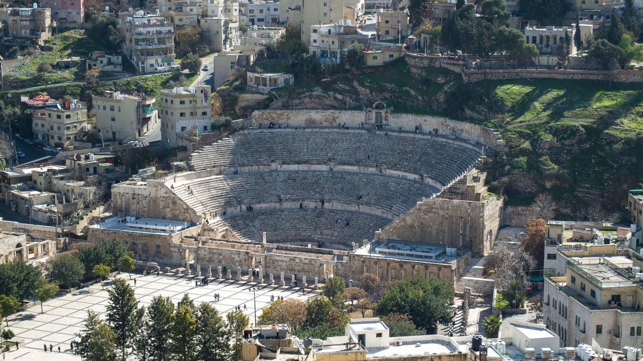 Jordan in Jan 2026 Part 5 - Amman Roman Theater and city walk