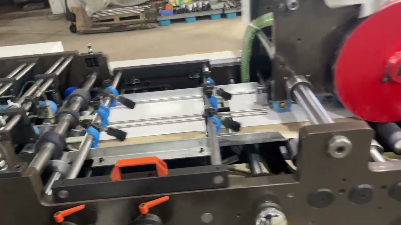 EMS TNT UPS Fedex  Kraft Paper Courier Mailer Envelope Bag Making Machine