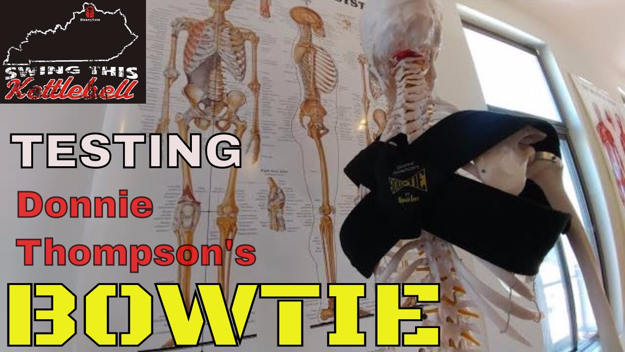 Shoulder Pain and Help from Donnie Thompson Bowtie ?  It's NOT just for Powerlifters