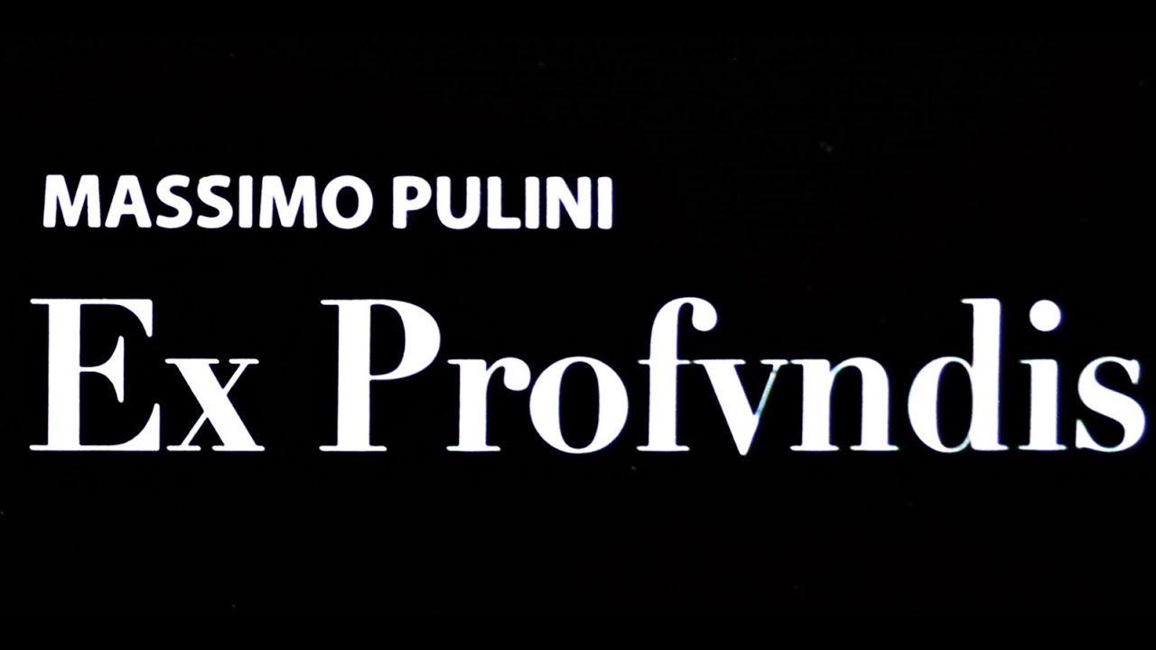 Massimo  Pulini pittore --   Ex profvndis --  Museo San Rocco -- Fusignano - 2024