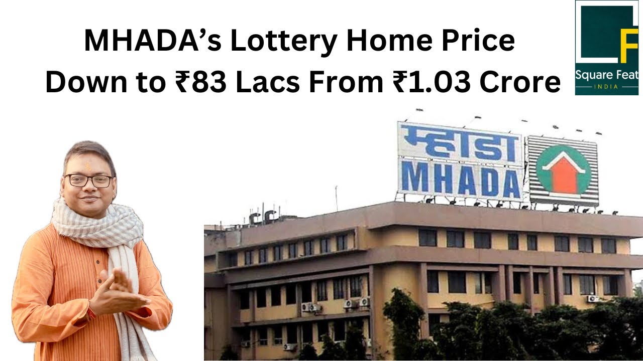 MHADA Home that was priced at ₹1.03 Crore a Few Days ago is now down to ₹83 lacs.