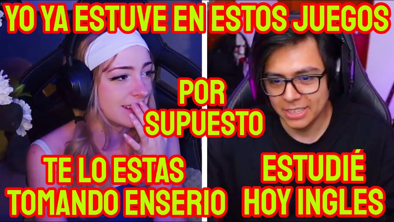 SYLVEEY NOTA QUE DAARICK MEJORÓ EN SU INGLES + DAARICK CELOSO XD