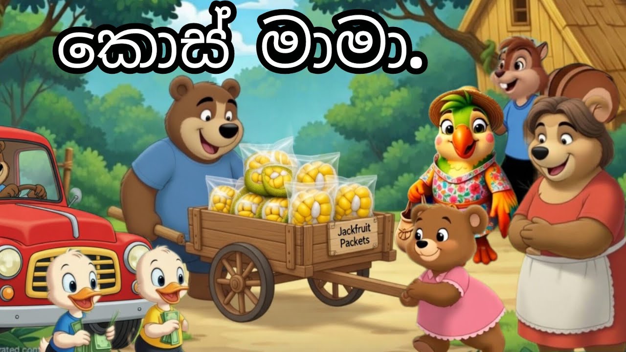 කොස් මාම. සිංහල කාටුන් . #cartoon #cartooncartoon #cartoonvideo #cartoons #cartoons 
