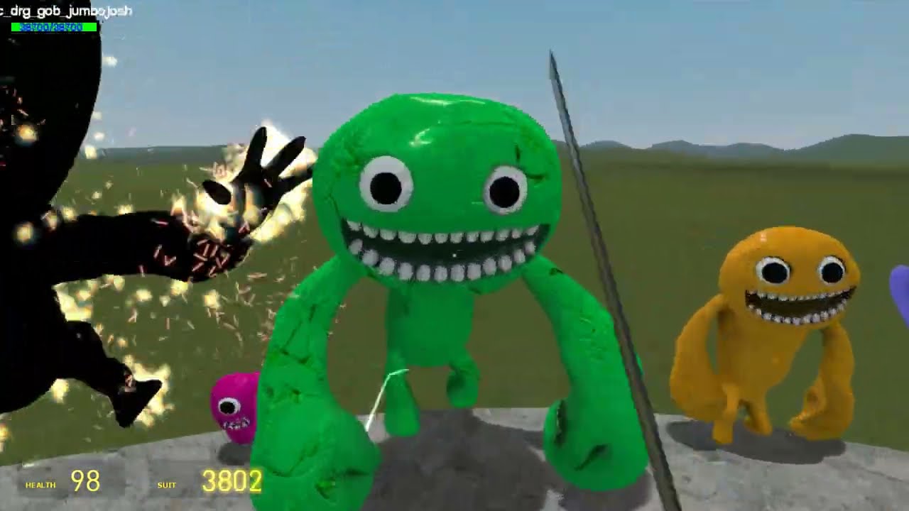 EVOLUTION OF MONSTERS: HOUSEHEAD BUS EATER, BUS EATER, BLOOP EATER, CAR EATER, TRAIN BUSEATER(GMOD)
