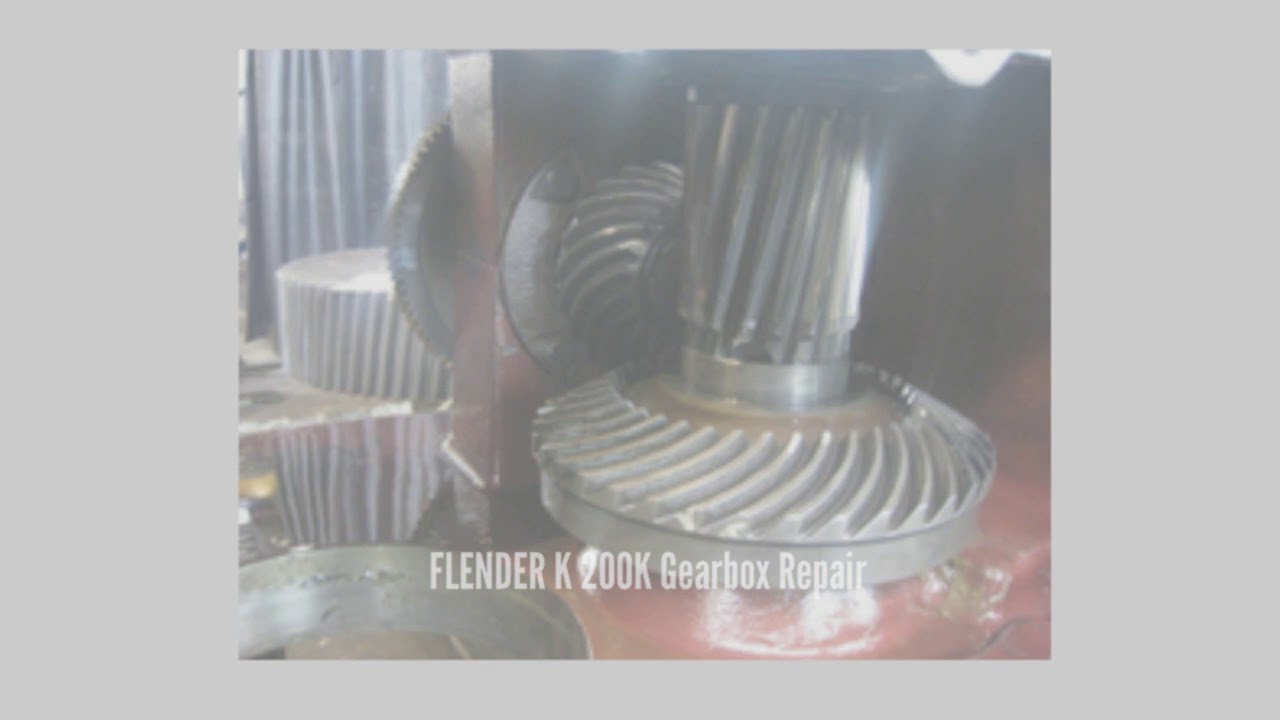 54  FLENDER K 200K Gearbox Repair