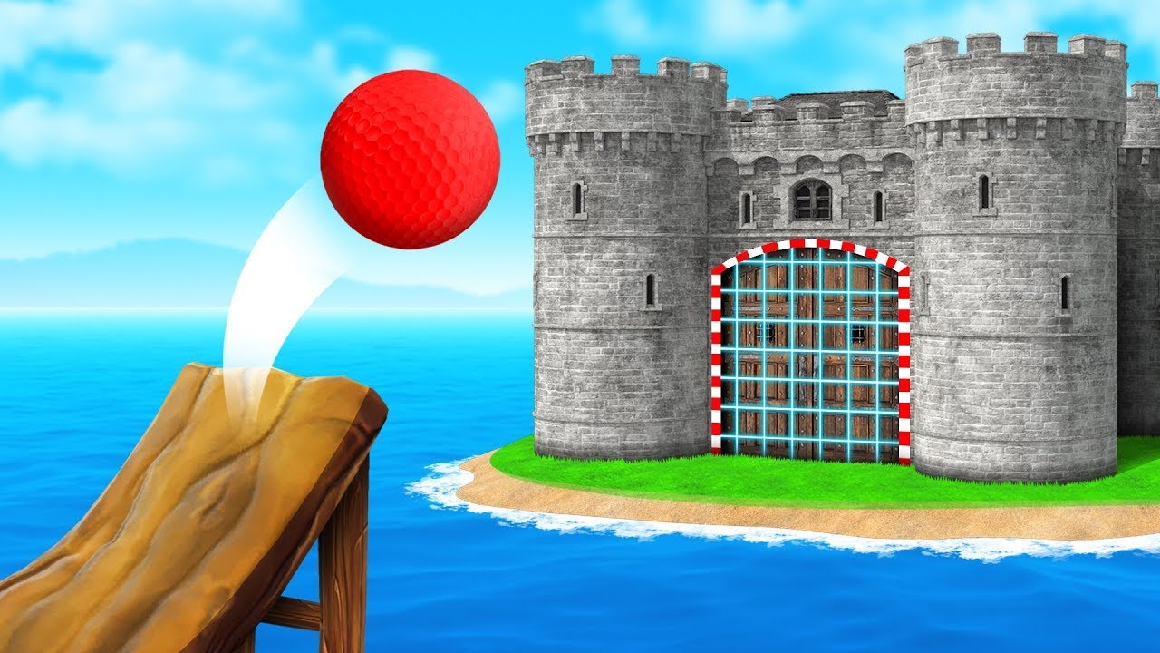 TREFFE 0,1% UNMÖGLICHES TRICKSHOT LOCH in GOLF IT