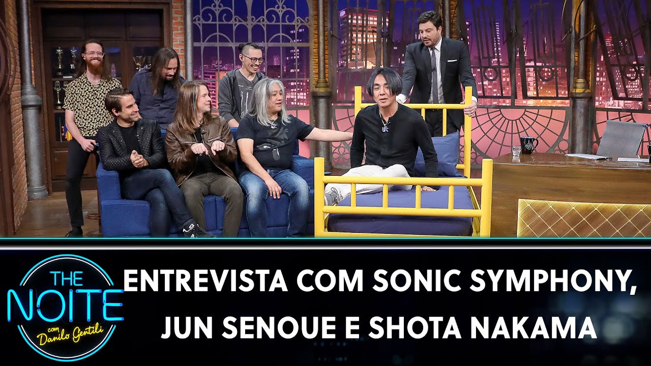 Entrevista com Sonic Symphony, Jun Senoue e Shota Nakama | The Noite (13/10/23)