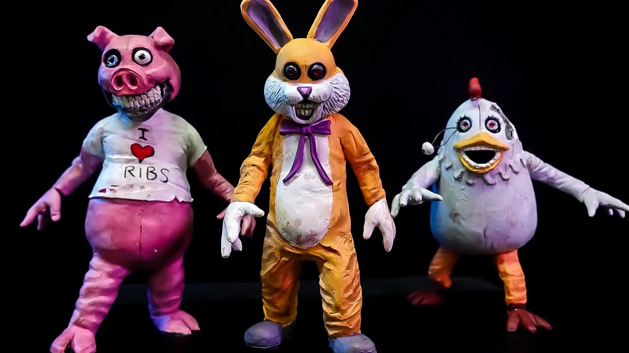 Making Joy Joy Gang Dark Deception Chapter 4 ➜ Polymer Clay
